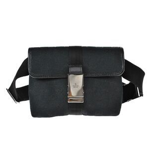 GUCCI Waist Pouch Bumbag Black